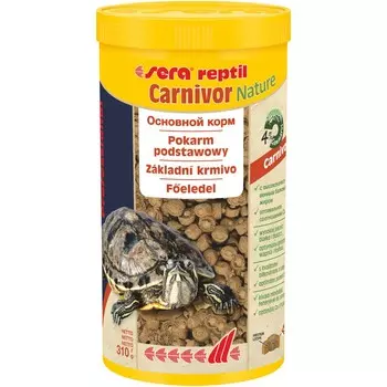 Sera Reptil Professional Carnivor 1000мл