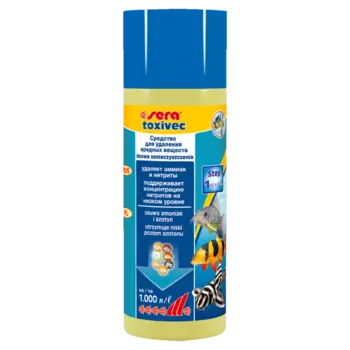 Sera Средство для воды Toxivec 250 мл