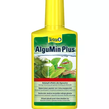 Tetra Aqua AlguMin Plus Средство против водорослей продолжительного действия на 200 л, 100 мл