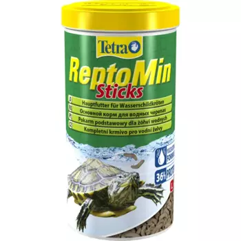 Tetra ReptoMin Корм в гранулах для водных черепах, (1 л) 300 гр.