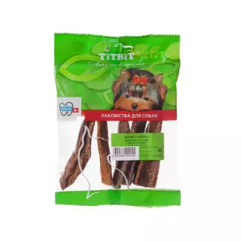 TiTBiT Лакомство для собак вымя говяжье