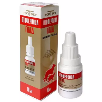 ТОП-ВЕТ Отоферонол голд 10мл 10фл