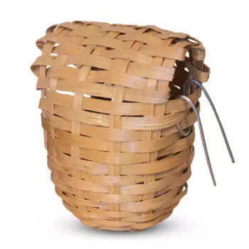 Triol Гнездо-корзина для птиц из лозы, d 70х110 мм