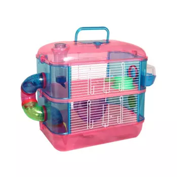 Triol Клетка 31002A для мелких животных с переходами, эмаль, 400x260x400мм