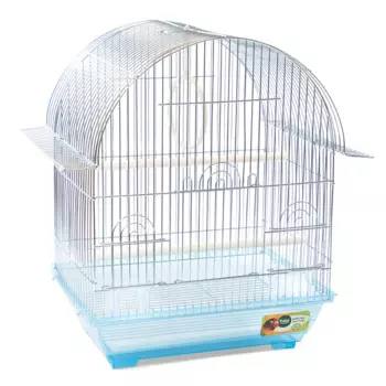 Triol Клетка с фигурной крышей для птиц, 34,5х26х44 см, цинк