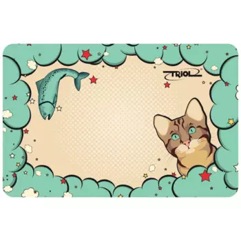 Triol Коврик под миску Кошечка, 43x28 см