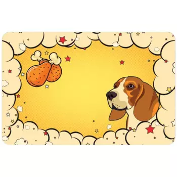 Triol Коврик под миску Собачка, 430x280мм