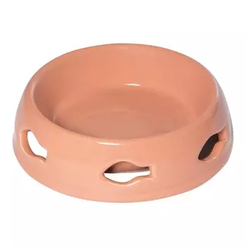 Triol Миска керамическая для собак и кошек Коралл, 120 мл, коралловый
