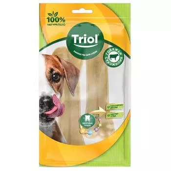Triol Лакомство для собак, набор кость из жил №5-2 12,5 см