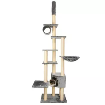 Trixie Домик для кошек Madrid, 240-270 см, серый