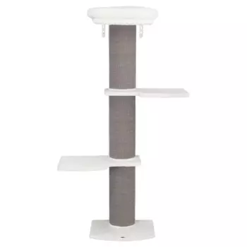 Trixie Дом-когтеточка Acadia (46х37х160 см) для настенного крепления для кошек, серый