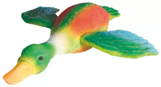 Trixie Игрушка Утка 30см, пищащая, латекс