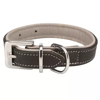 Trixie Кожанный ошейник Active Comfort для собак, M, 39–46х2,5см