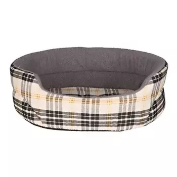 Trixie Лежак для кошек и собак 65х55см с бортиком Lucky клетка