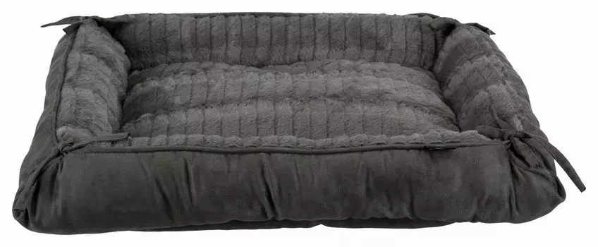 Trixie Лежак для животных, антрацит, плюш, 70х60 см