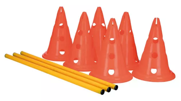 Trixie Набор для аджилити Препятствие для собак Dog Activity набор 3 шт, 78 см,оранжевый