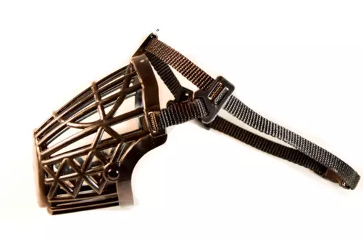 Trixie Намордник для собак из пластика, М, обхват морды 20 см