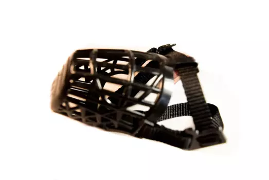 Trixie Намордник для джек-рассел терьеров из пластика, XS, обхват морды 15 см