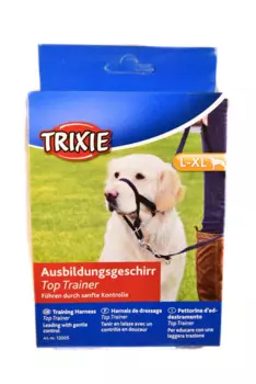Trixie Намордник тренировочный, L-XL, 37 см, (длина поводка 48-60 см)
