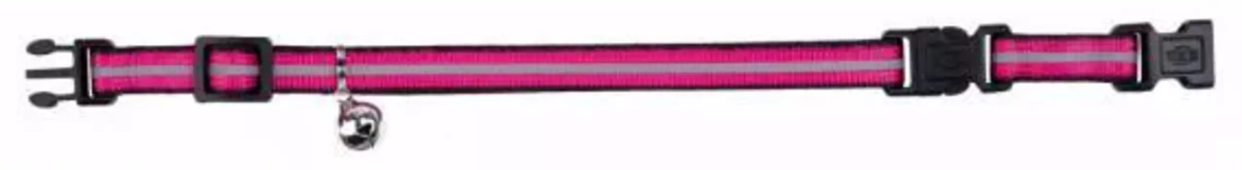 Trixie Ошейник для кошки с двойной застежкой светоотражающий 21х2 см