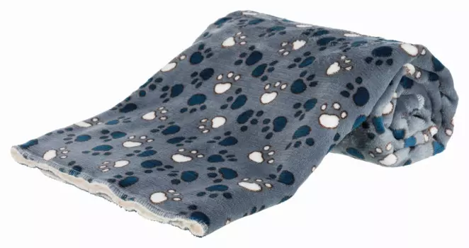 Trixie Плед для собак и кошек Taммy синий/бежевый 100х70х1 cм