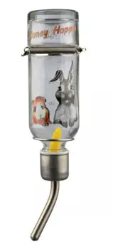 Trixie Поилка для грызунов Honey and Hopper, стеклянная