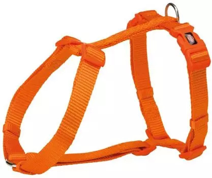 Trixie Шлейка Premium H-Harness, L–XL: 75–120 см/25 мм, папайя