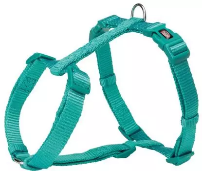 Trixie Шлейка Premium H-Harness, M–L: 52–75 см/20 мм, океан