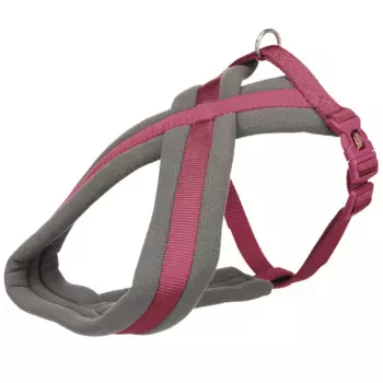 Trixie Шлейка для собак нейлоновая Premium Touring, L-XL, обхват груди 70-110 см, ширина 25 мм