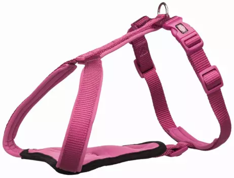 Trixie Шлейка Premium Y-harness, XL-XXL, обхват груди 95-120 см, ширина 25 мм, цвет орхидея