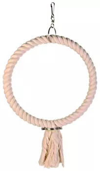 Trixie Трикси Кольцо для птиц, верёвочное, ф 25 см