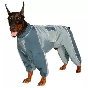 Тузик Комбинезон холодный для собак породы доберман, 5XL (мальчик)