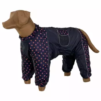 Тузик Комбинезон холодный для собак породы самоедская лайка, 5XL (мальчик)