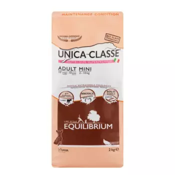 UNICA Classe Adult Mini Equilibrium Сухой корм для собак мелких пород, с ягненком, 2 кг