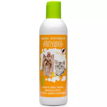 Veda Шампунь инсектицидный для собак и кошек Лапушка, 220 мл