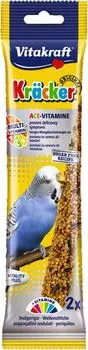 Vitakraft Крекеры для волнистых попугаев Kracker, обогащенныевитаминами, 2шт