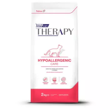 VITALCAN Hypoallergenic Care Сухой диетический корм для кошек всех возрастов и пород при аллергии и заболеваниях кишечника, 2 кг