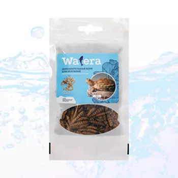 WATERA Черная львинка сушеная для рептилий, грызунов, птиц и рыб, 20 гр.