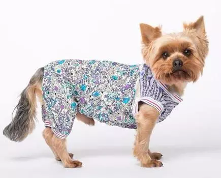 Yoriki Комбинезон для собак Пляжный S синий (унисекс)