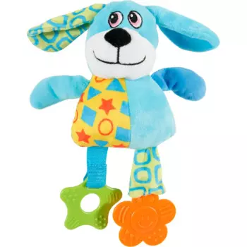Zolux Игрушка плюшевая для собак Собака, 32x20x7,5 см, голубая
