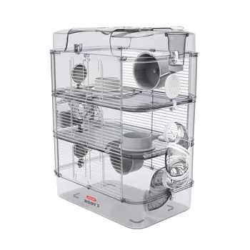 Zolux Клетка для грызунов Rody 3 Trio, 41x27x53 cм, белый