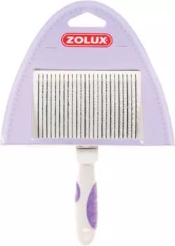 Zolux Щетка-пуходерка для кошек самоочищающаяся, М, 22x14x5,2 см