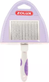 Zolux Щетка-пуходерка самоочищающаяся для кошек, 20,6x11x5,8 см