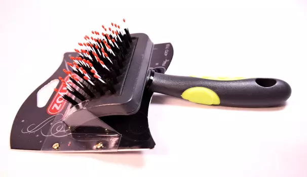 Zolux Золюкс Щетка-пуходерка пластиковая малая, S (470713)