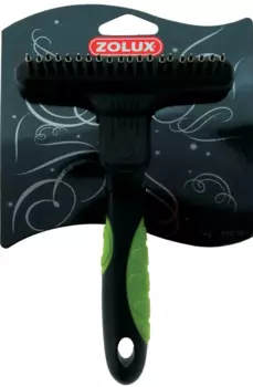 Zolux Скребница для собак комбинированная 20 зубцов
