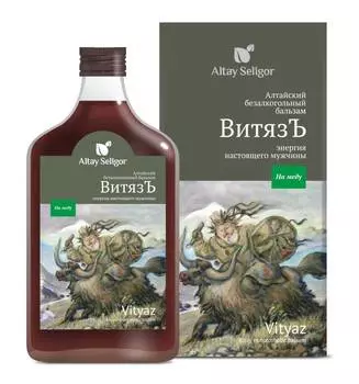 Бальзам на меду "ВитязЪ", 250 мл., Алтай Селигор