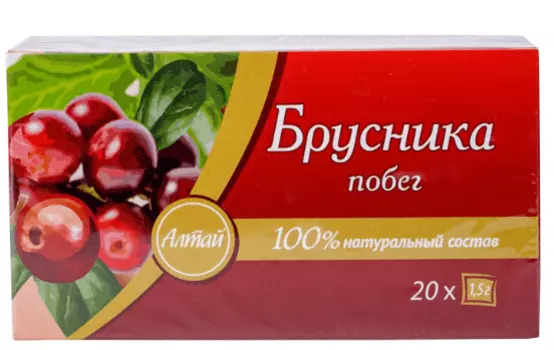 Брусника побеги, ф/п 1,5 г №20, КИМА