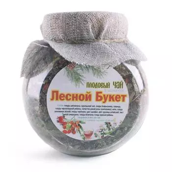 Чай плодовый «Лесной букет» в банке (уп./130 гр.), Данила Травник