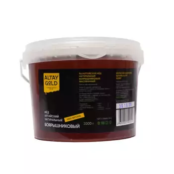 Мёд классический Боярышниковый, 1 кг, Altay GOLD