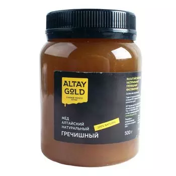 Мёд классический Гречишный, 0,5 кг, Altay GOLD